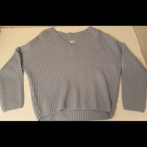 Garage sweater in light blue, size medium